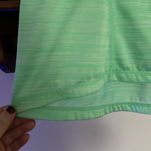 REEBOK Mint Green/Black Marbled Pullover Racerback Tank Top, Sz Small, EUC. - Picture 7 of 10